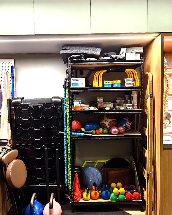 Peralatan active rehab lantai 1