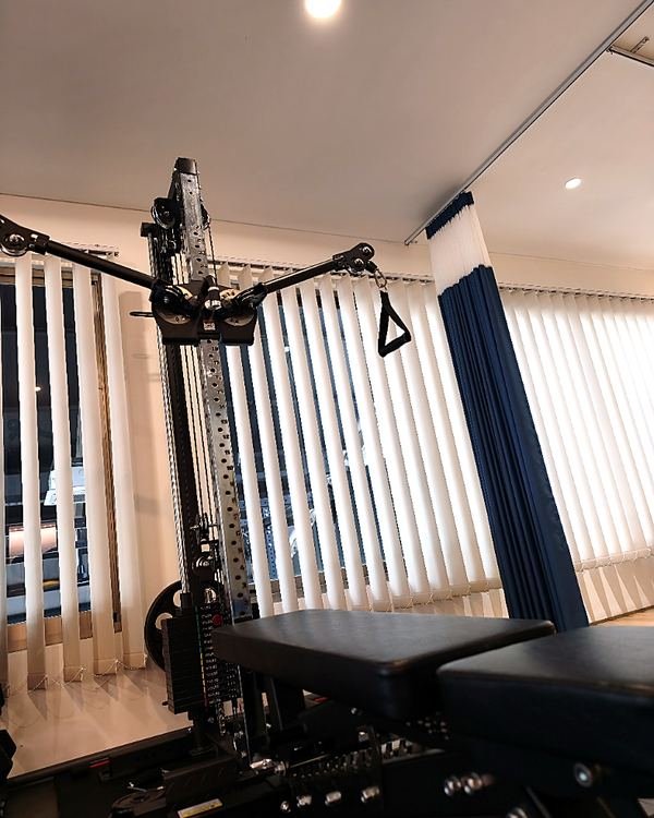 Cable machine & bench