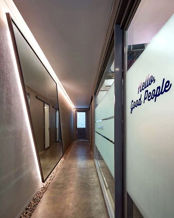 Lorong menuju ruang terapi
